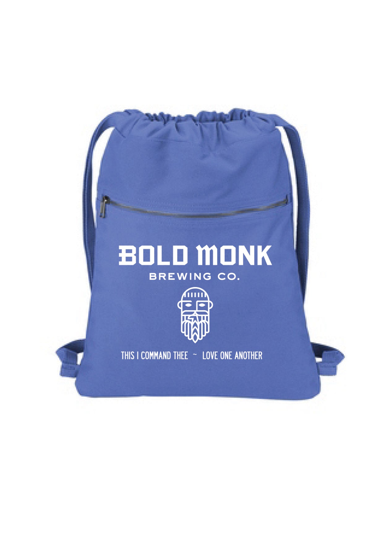 Bold Monk Book Bag in Blue Moon