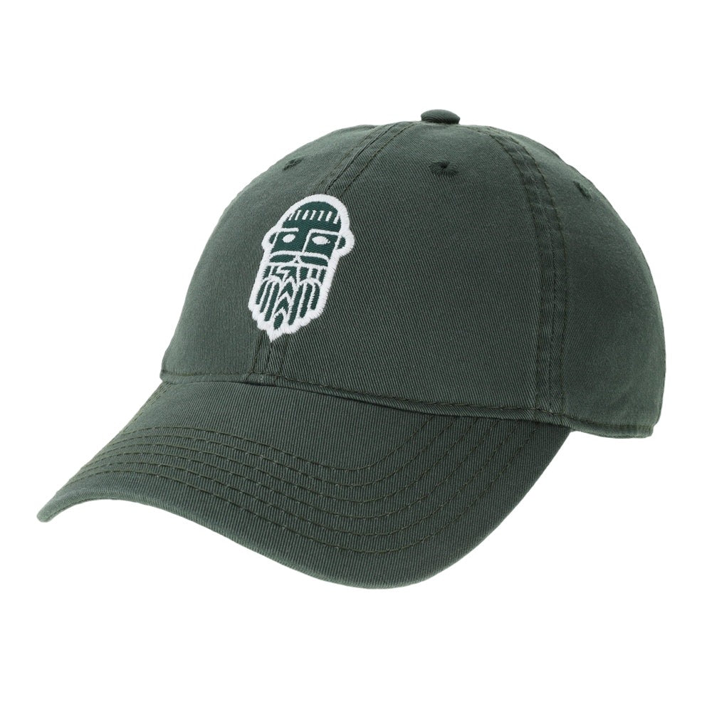 Bold Monk Hat in Forest Green