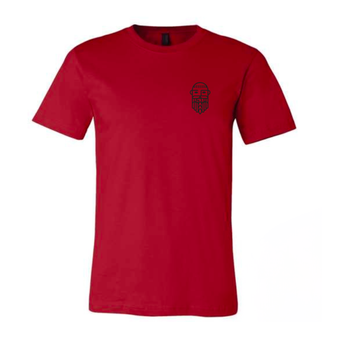 Padre Mission Lager T-Shirt in Red