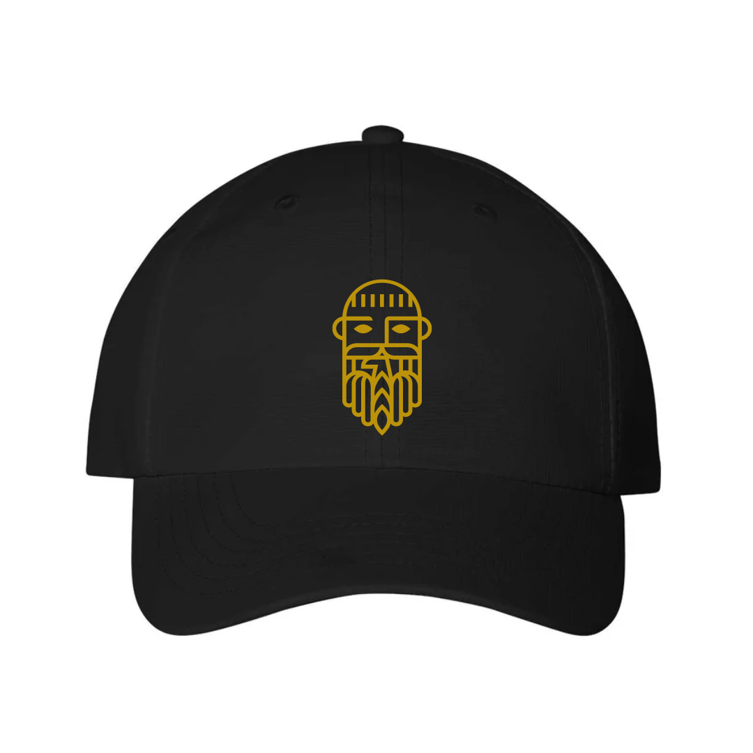 Bold Monk Athletic Hat in Black