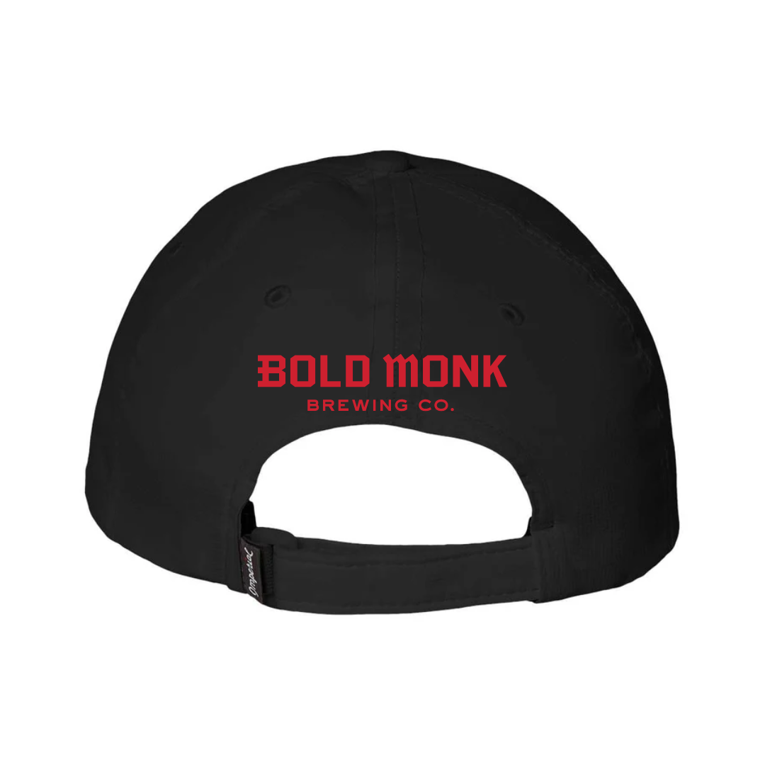 Bold Monk Athletic Hat in Black