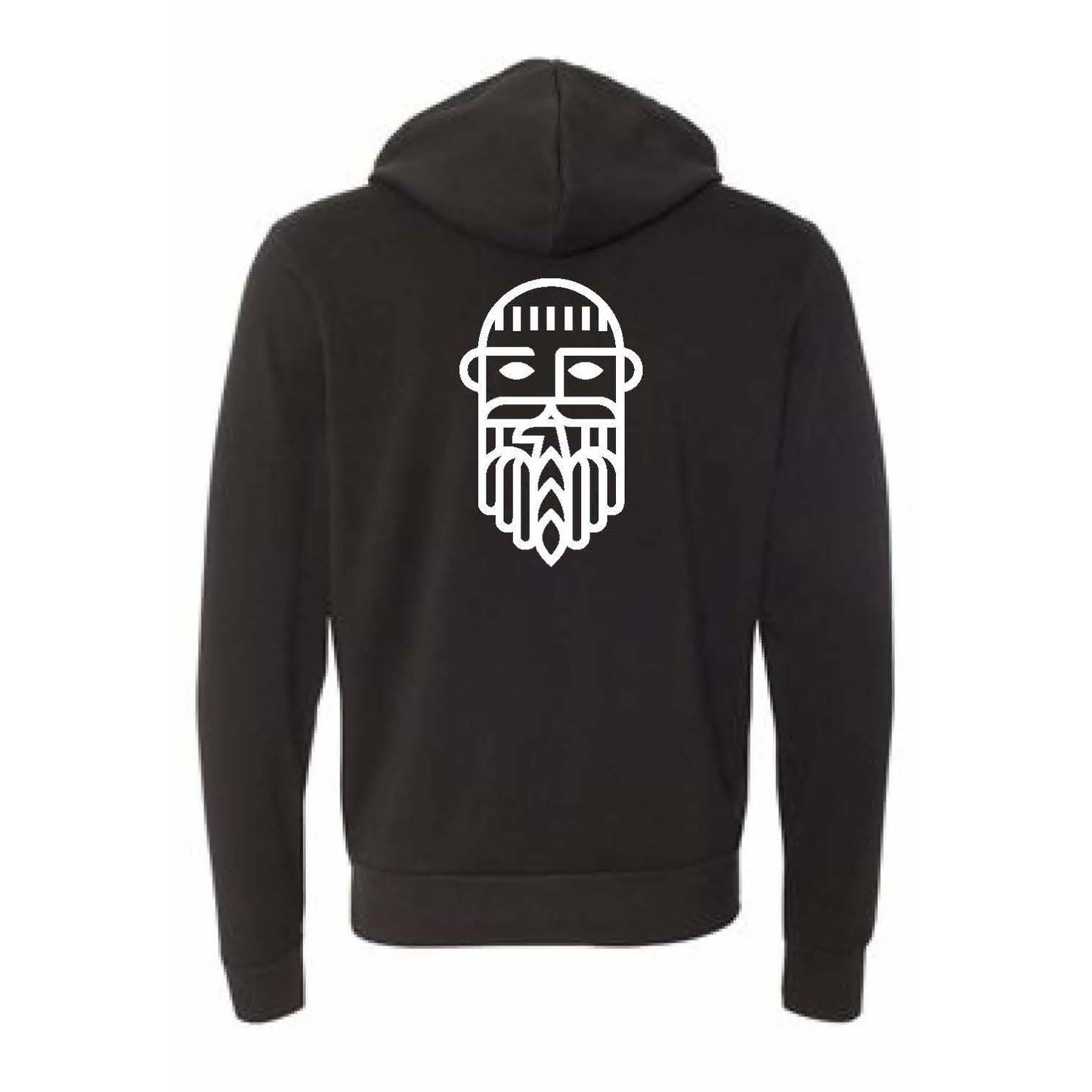 Bold Monk Hoodie in Black