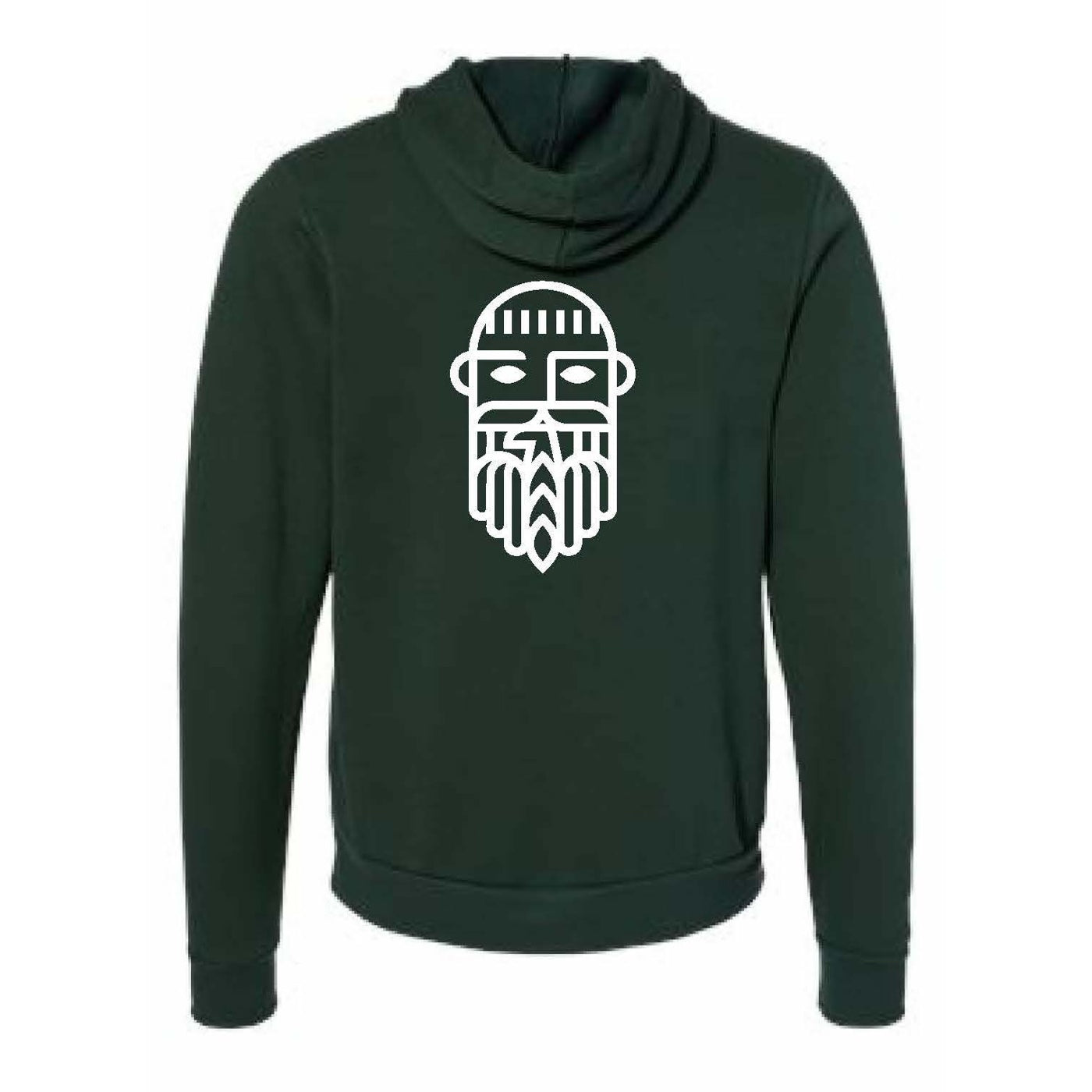 Bold Monk Hoodie in Forest Green