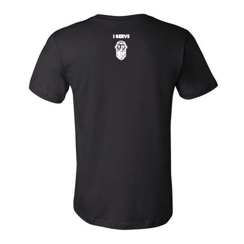 "I Serve" T-Shirt in Black