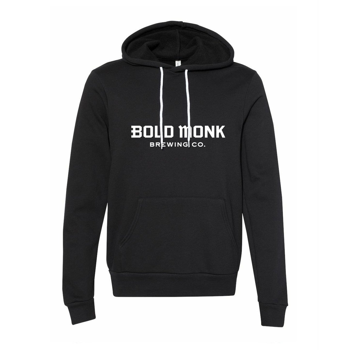 Bold Monk Hoodie in Black