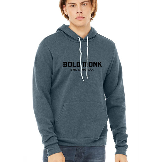 Bold Monk Hoodie in Blue