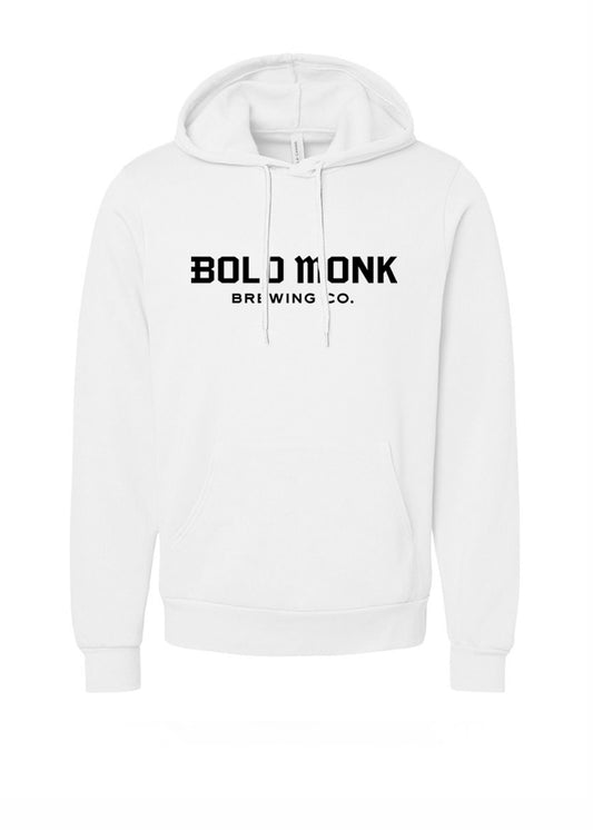 Bold Monk Hoodie in White