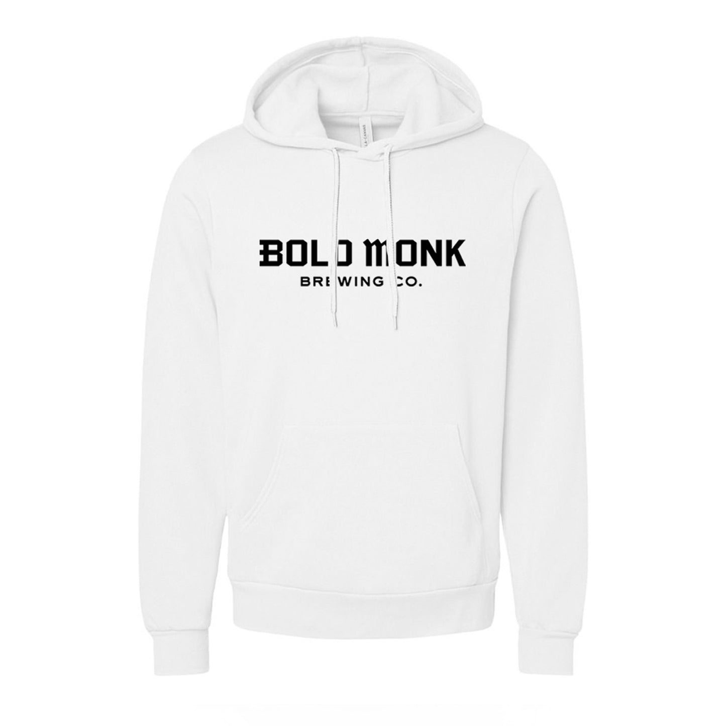 Bold Monk Hoodie in White