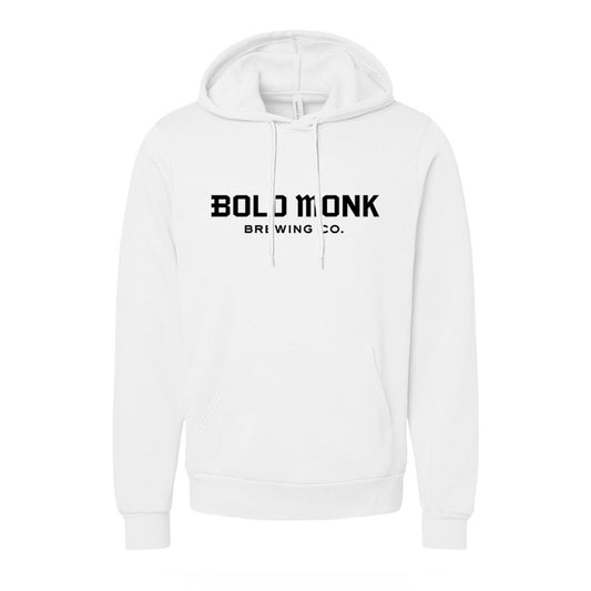 Bold Monk Hoodie in White