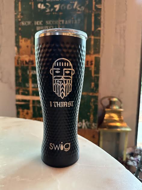 "I Thirst" Swig Water Bottle