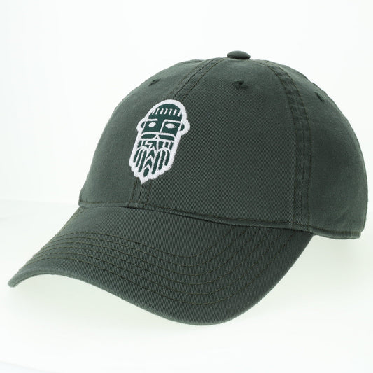 Bold Monk Hat in Forest Green